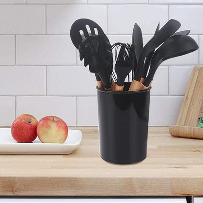 12-Pcs Non-Stick Silicone Cooking Utensils Set