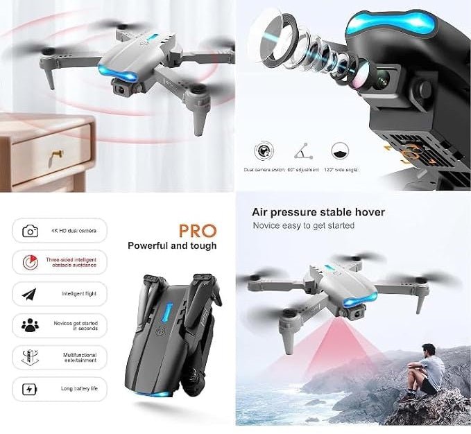 E99 Foldable Drone with HD Camera
