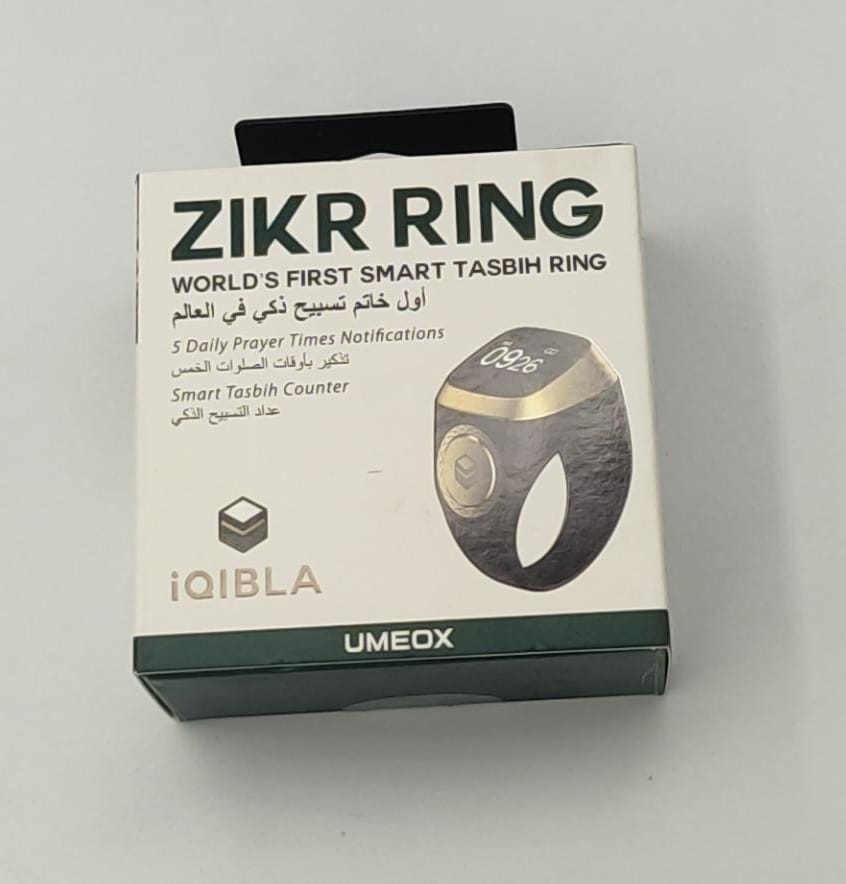 Smart Zikr Ring Tasbeeh Counter